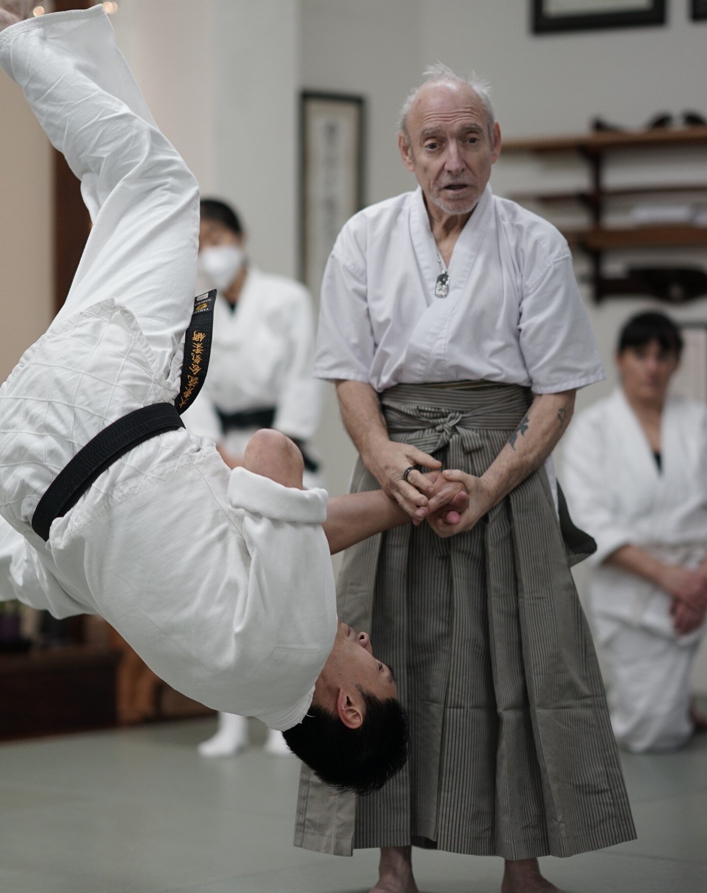 What a great first day of Daito Ryu at Aikido of Berkeley with Roy Goldberg Sensei! A great turnout of people open to exploring this beautiful art.