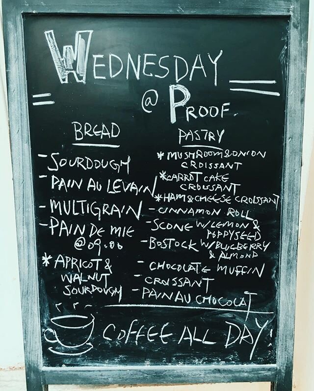 Bring us your caffeine and pastry needs. We have many #handmade options. Then grab a loaf of #sourdough for home. #handmade #proof_hk