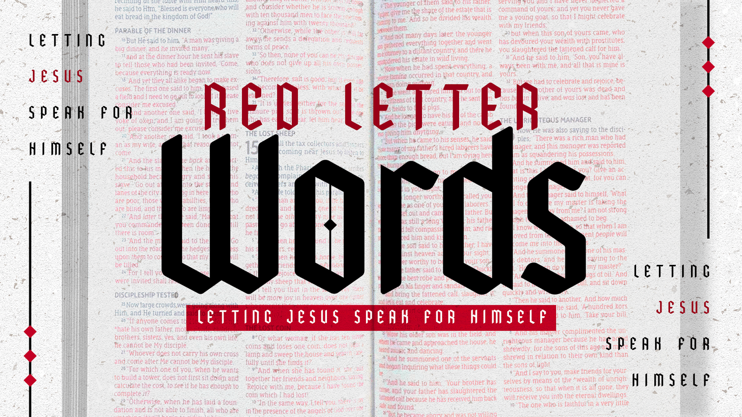 Red Letters — Ringgold Church