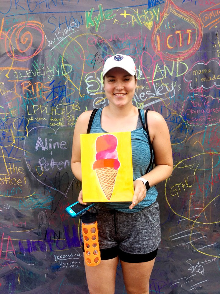 girl with yellow ice cream painting.JPG