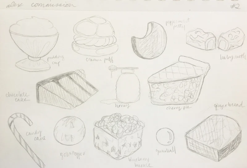It all starts with an idea and sketch!