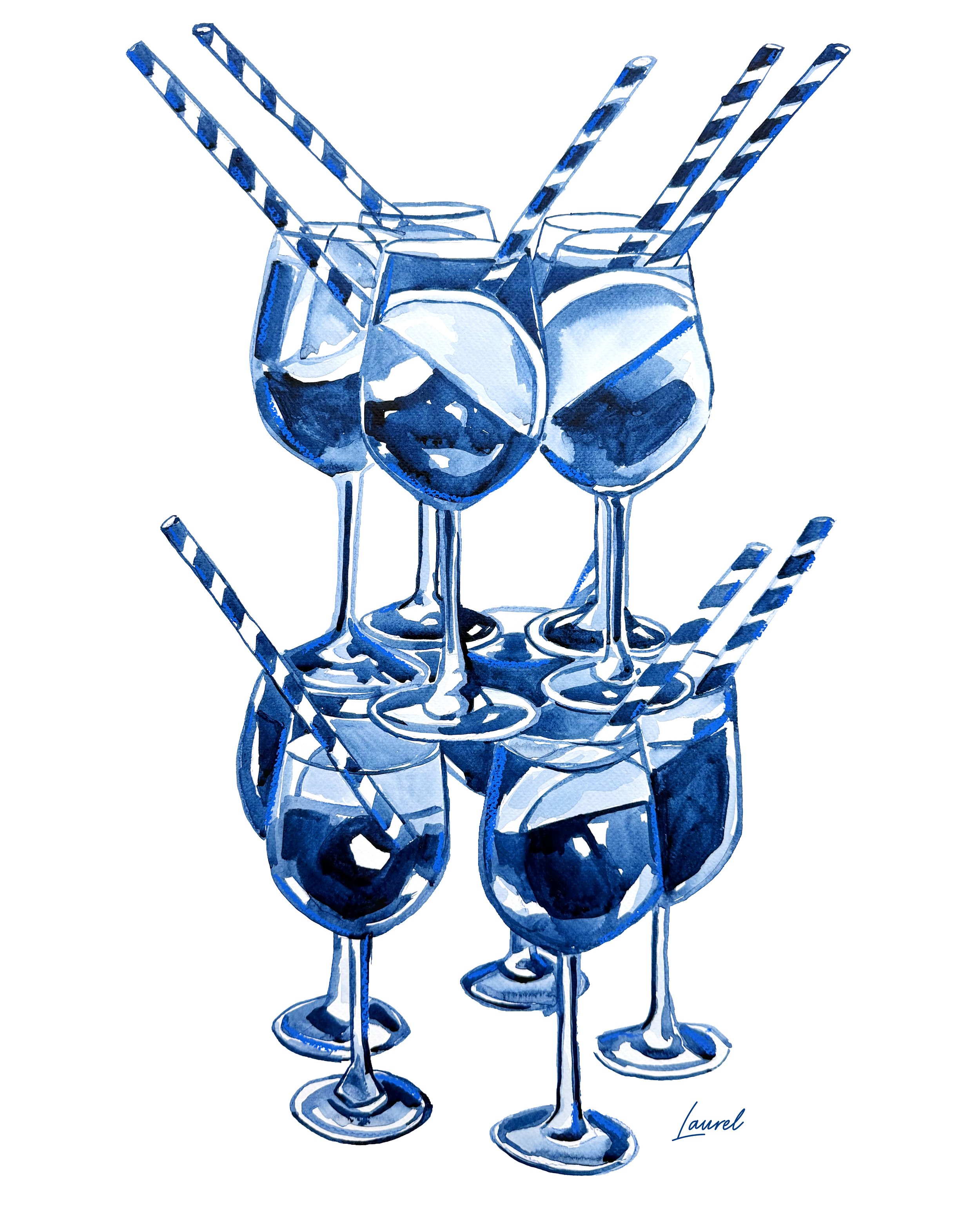 aperol spritz blue watercolor 8x10.jpg
