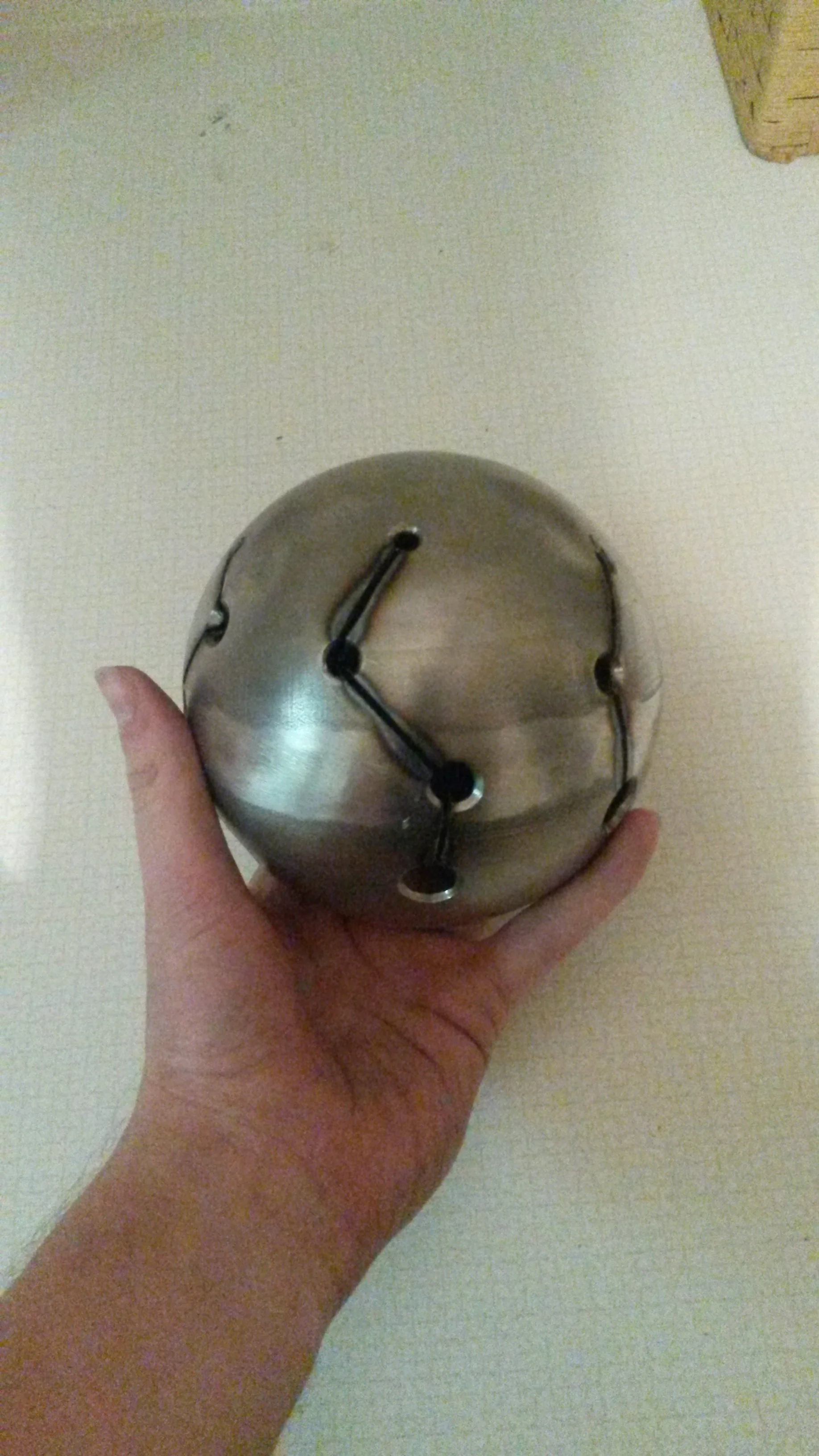 To connect the holes I used a cut off wheel. My inspiration for this comes from the lines that are used to connect the stars of constellations.