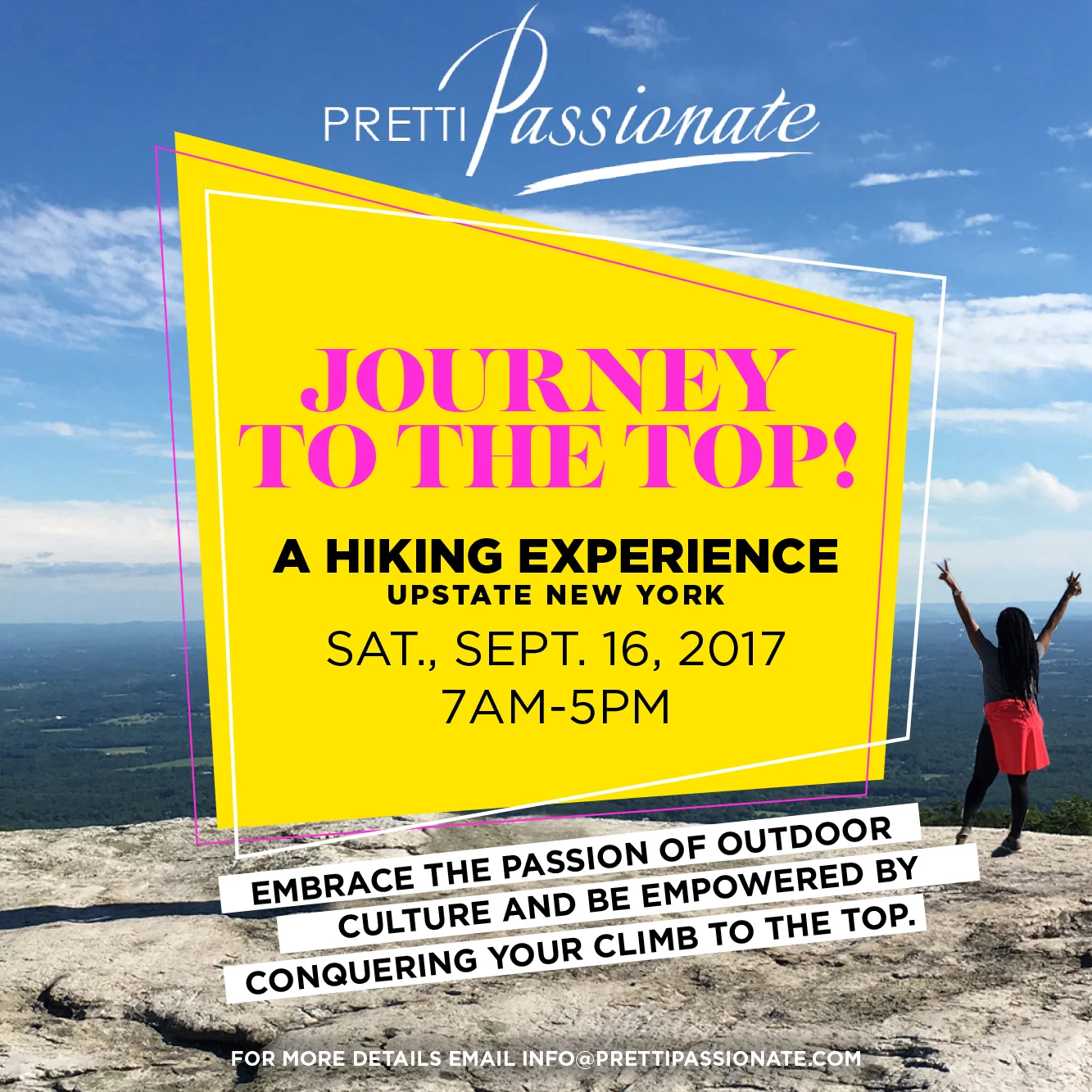 Journey to the Top  - A Hiking Experience (NY)