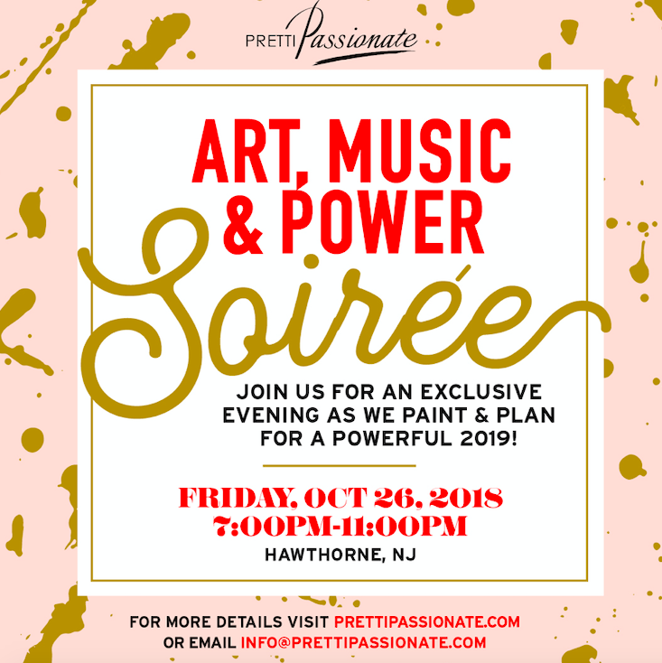 Art, Music, &amp; Power Soirée (NJ) 
