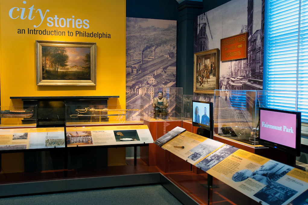 Philadelphia History museum signage