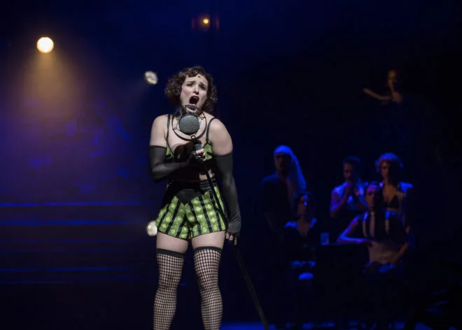 CABARET Paramount Theatre, 2018 Director: Katie Spelman Set: Scott Davis Lights: Yael Lubetsky Photos: Rich Hein