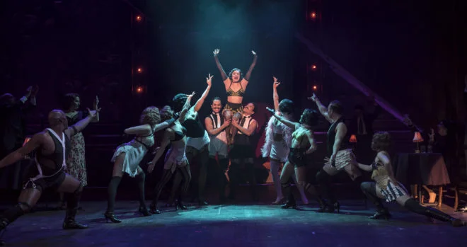 CABARET Paramount Theatre, 2018 Director: Katie Spelman Set: Scott Davis Lights: Yael Lubetsky Photos: Rich Hein