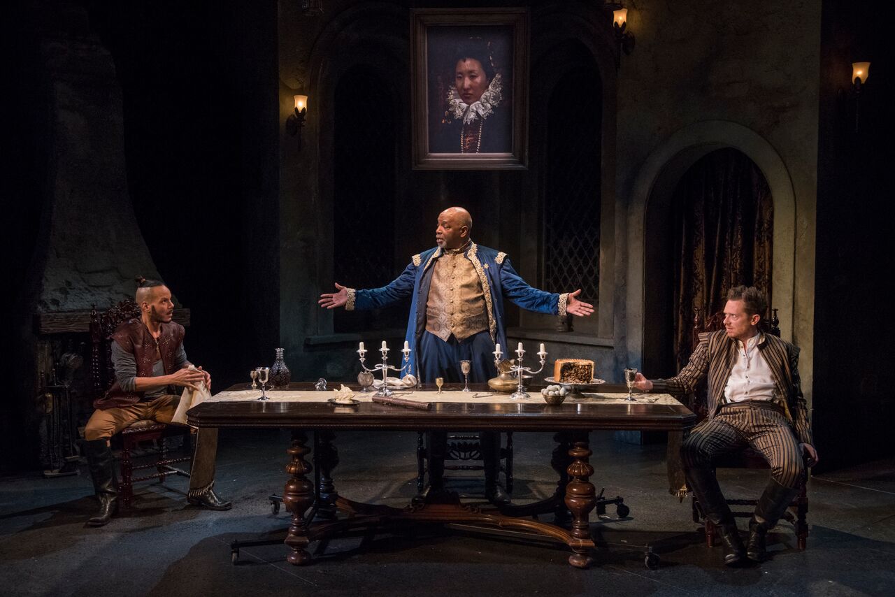 Writers Theatre, 2018 Directed by Marti Lyons Set by Yu Shibagaki Lights by Paul Toben Photos by Michael Brosilow