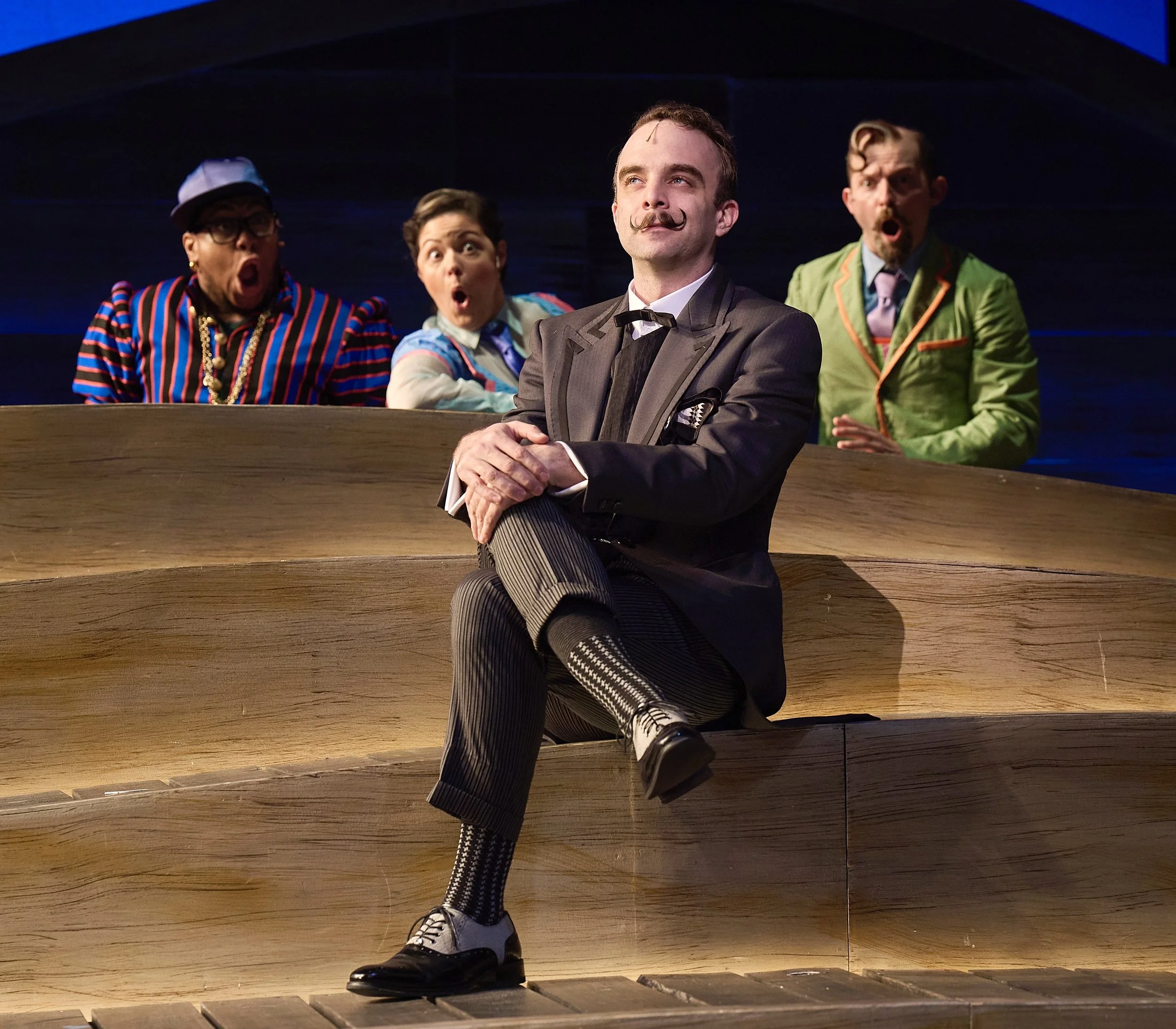  Twelfth Night  Idaho Shakespeare Festival/Great Lakes Theatre  Directed by Sara Bruner  Set: Courtney O’Neill  Lights: Rick Martin  Photos by Roger Mastroianni 