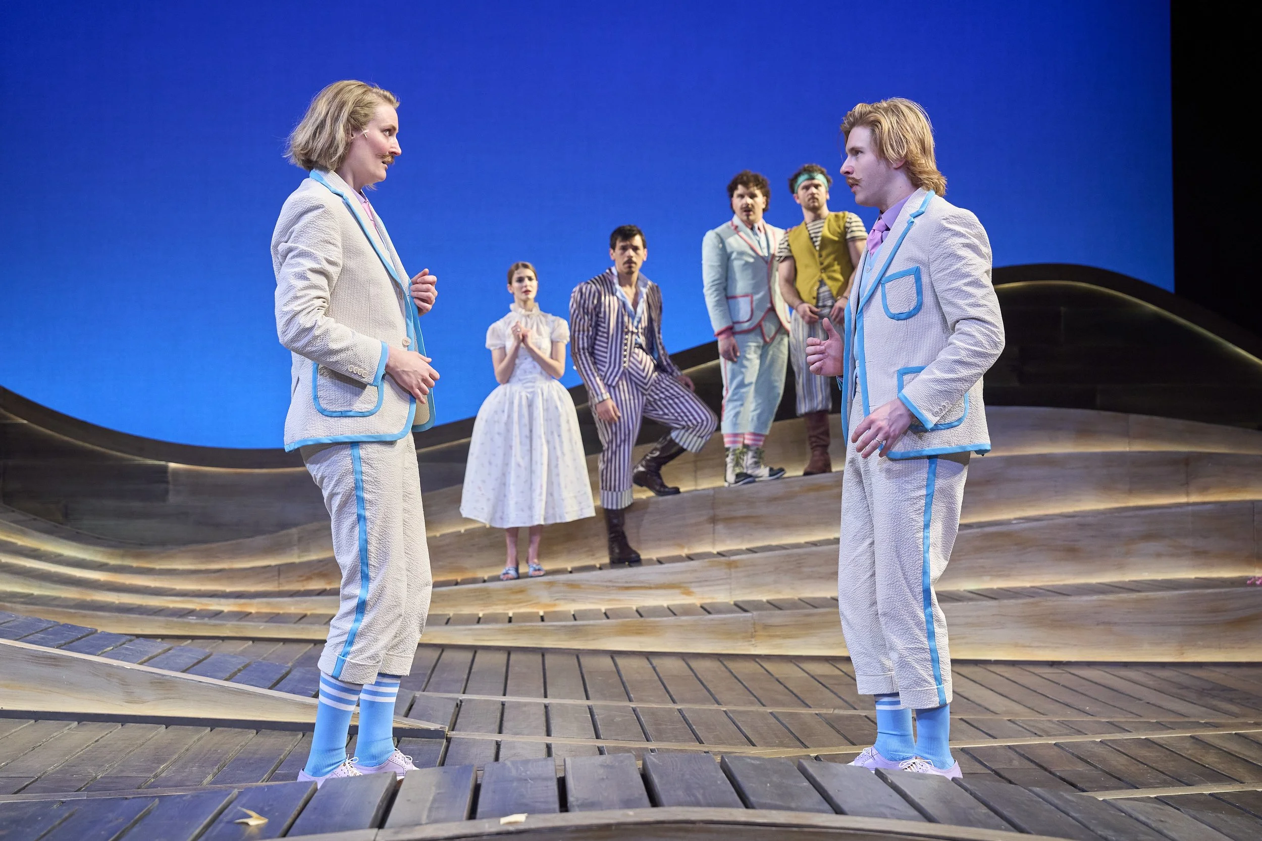  Twelfth Night  Idaho Shakespeare Festival/Great Lakes Theatre  Directed by Sara Bruner  Set: Courtney O’Neill  Lights: Rick Martin  Photos by Roger Mastroianni 