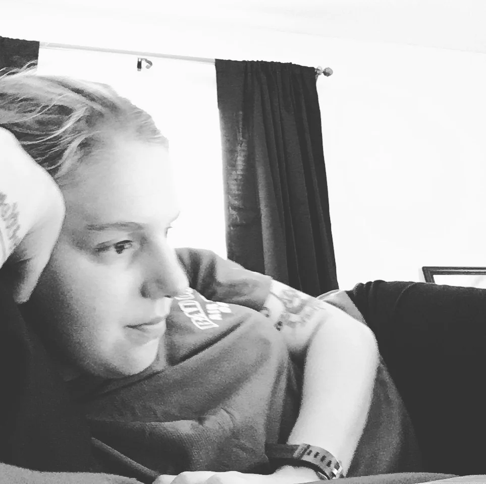 1258 || Got home, unloaded the groceries, put them away, changed over laundry, built the new lamp, then headed to lay down and watch YouTube videos for a little while. 
