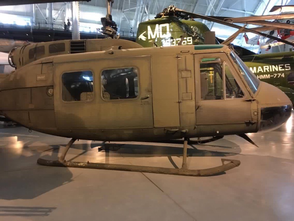 Bell UH-1H Iroquois, also known as the Huey