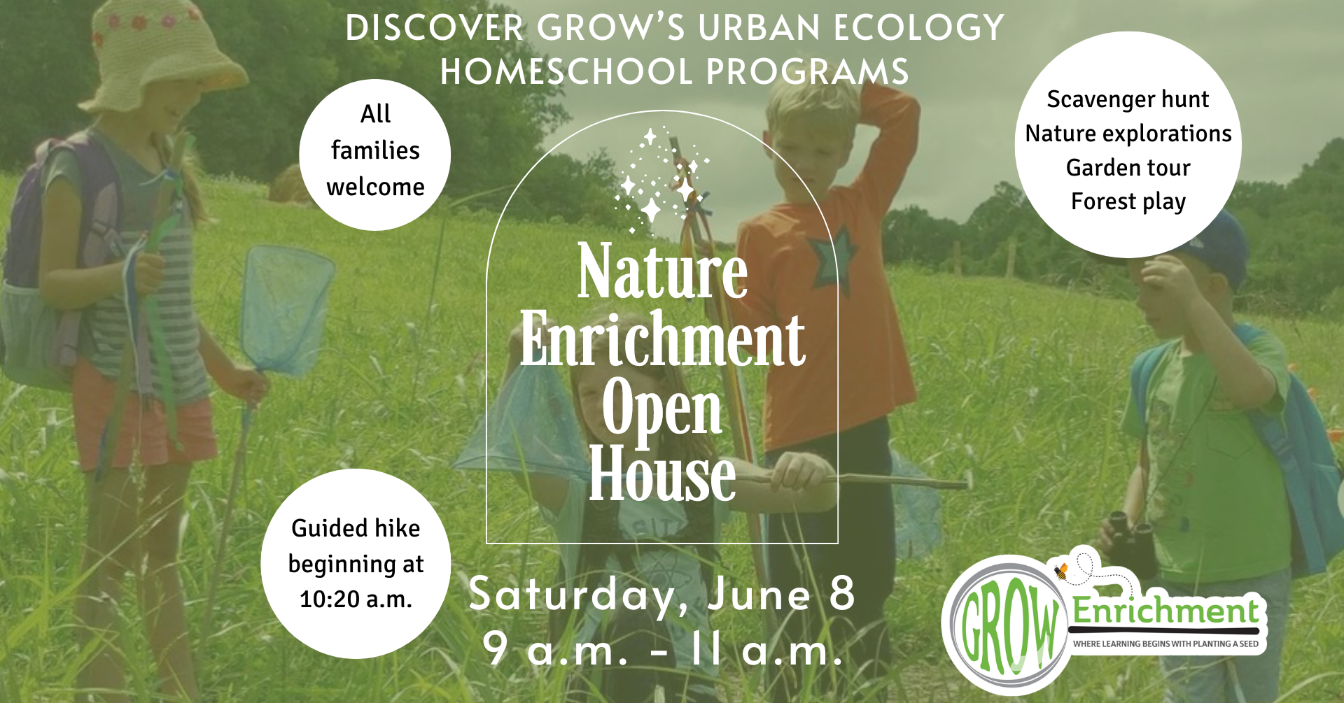 GROW Enrichment Homeschool Open House