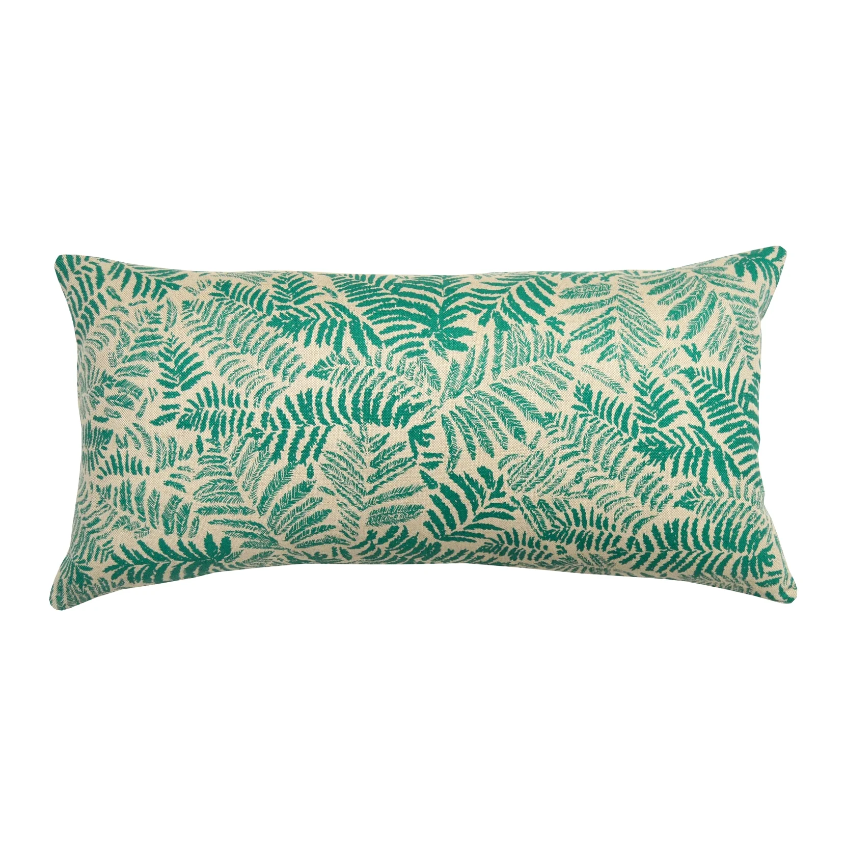 jungle leaf cushion