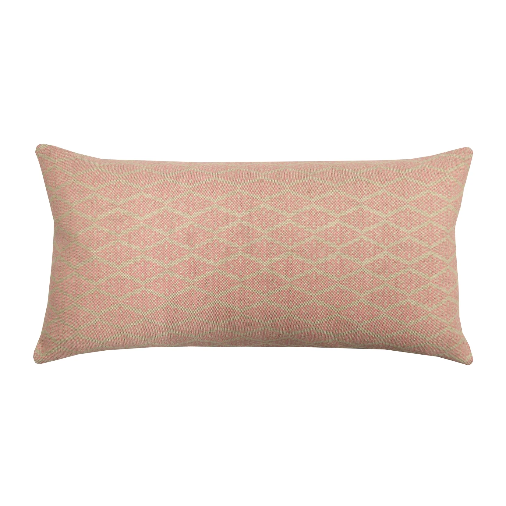 blush rectangle cushion