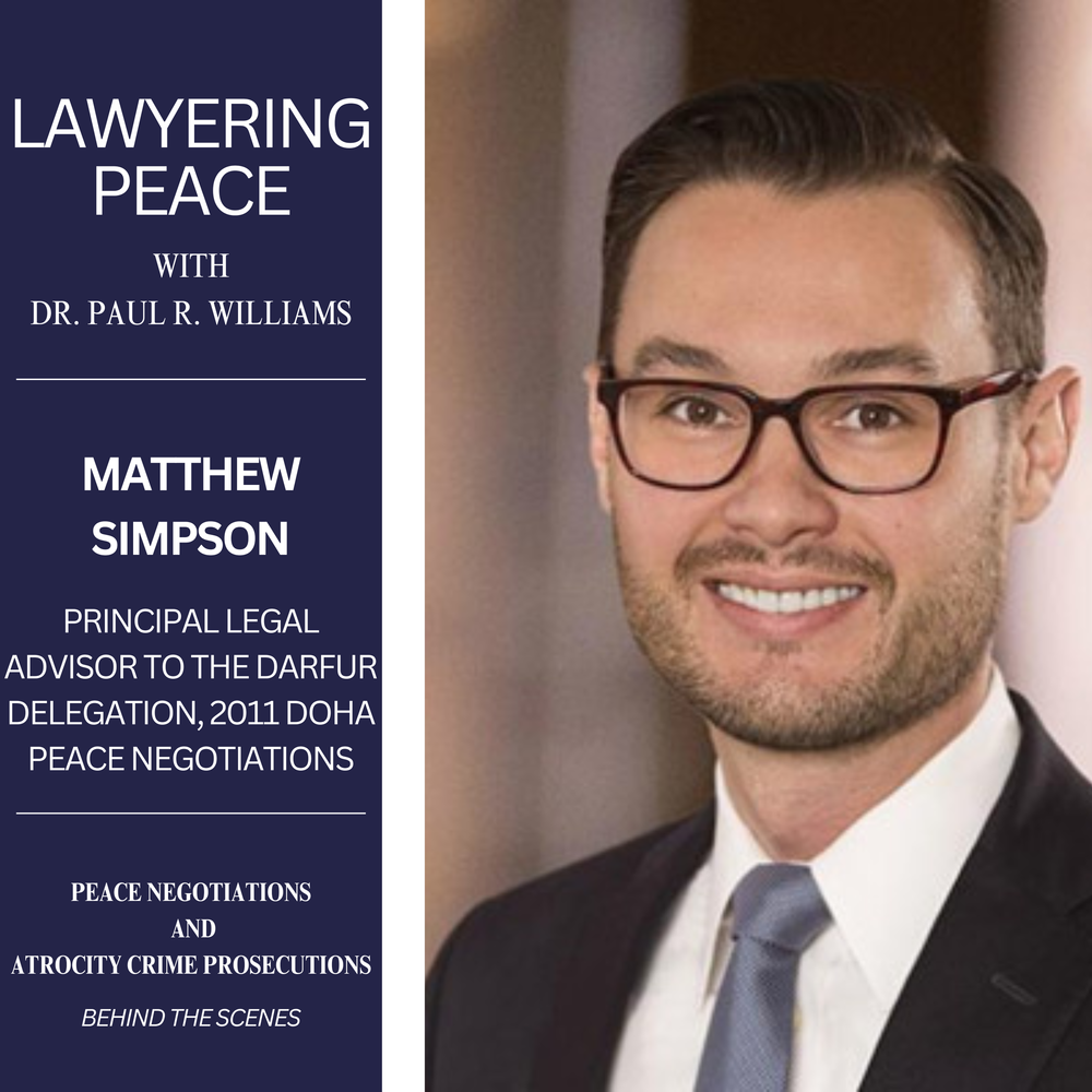 Pauk R. Williams Lawyering Peace Podcast — Dr. Paul R. Williams
