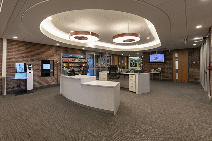 Winnetka, IL project 1 : Completed 2014 New maker space w/ furnishings & staff areas project 2: Completed 2015 Shelving, millwork & new furnishings project 3: Completed August 2016 New youth services w/ furniture 2,000 sf/$212,000 project 4: in progress Main Lobby/ Circulation Interior Renovation w/ Furniture 28,000 sf / $250,000 project budget photographer: product architecture + design