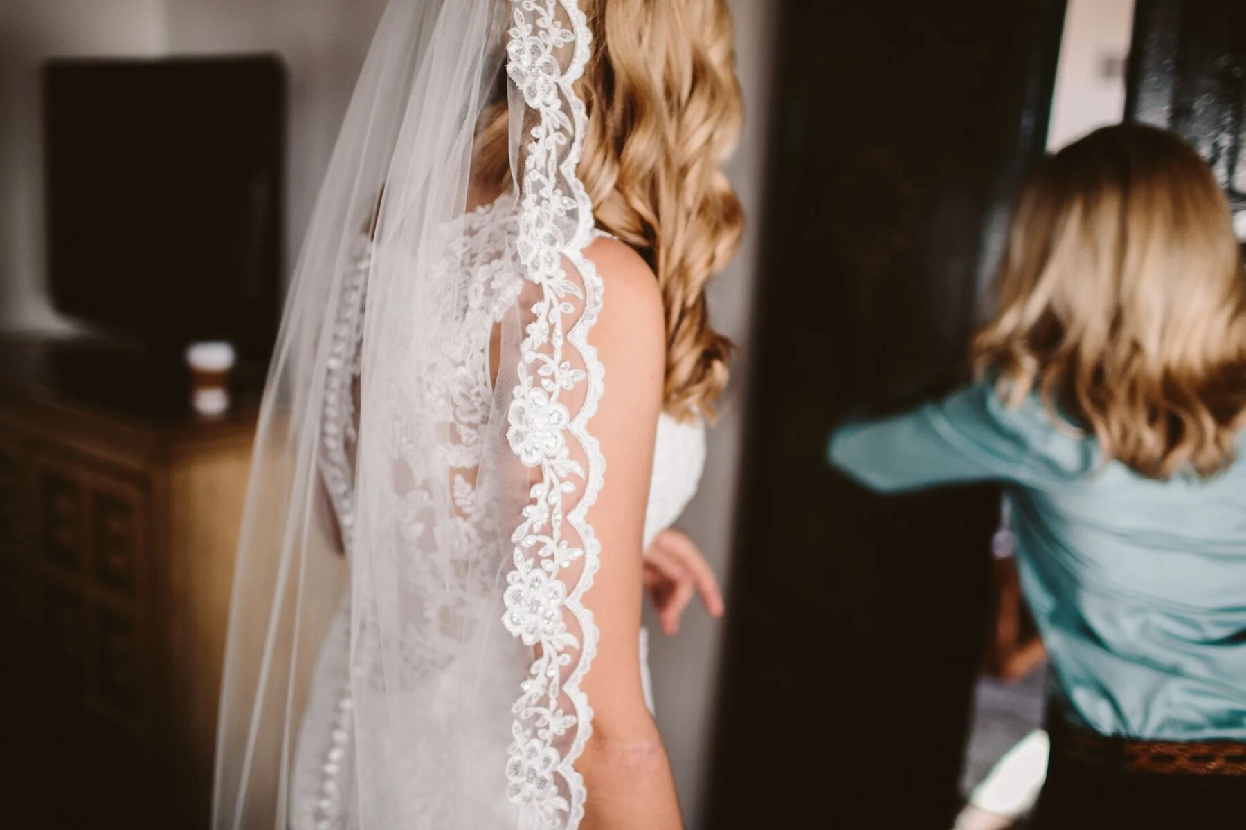 Lace Veil by BlancaVeils.com