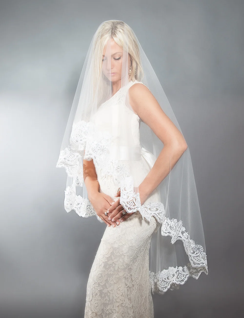Drop Veil by BlancaVeils.com