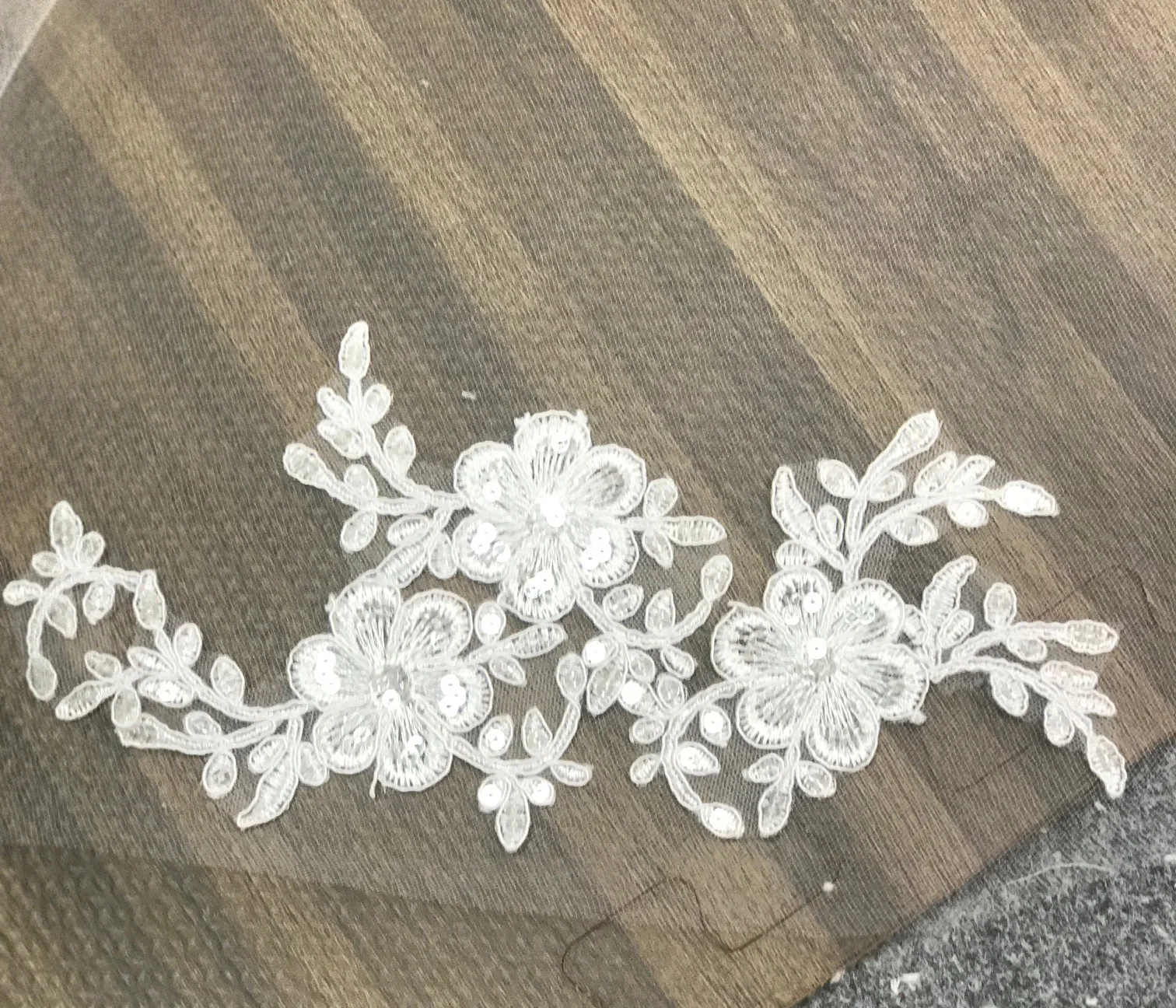 Lace Wedding Veil by BlancaVeils.com