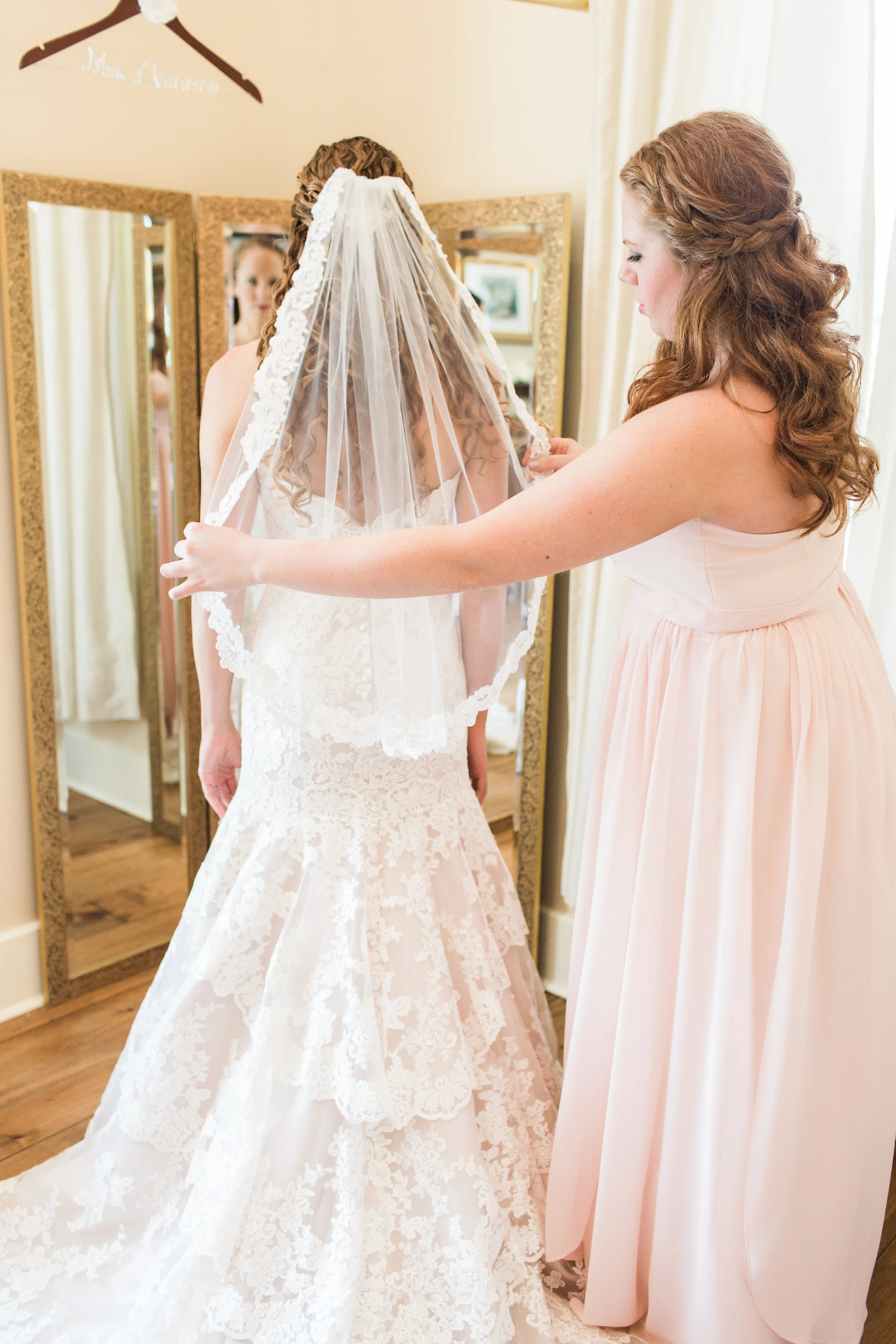 Lace Wedding Veil by BlancaVeils.com