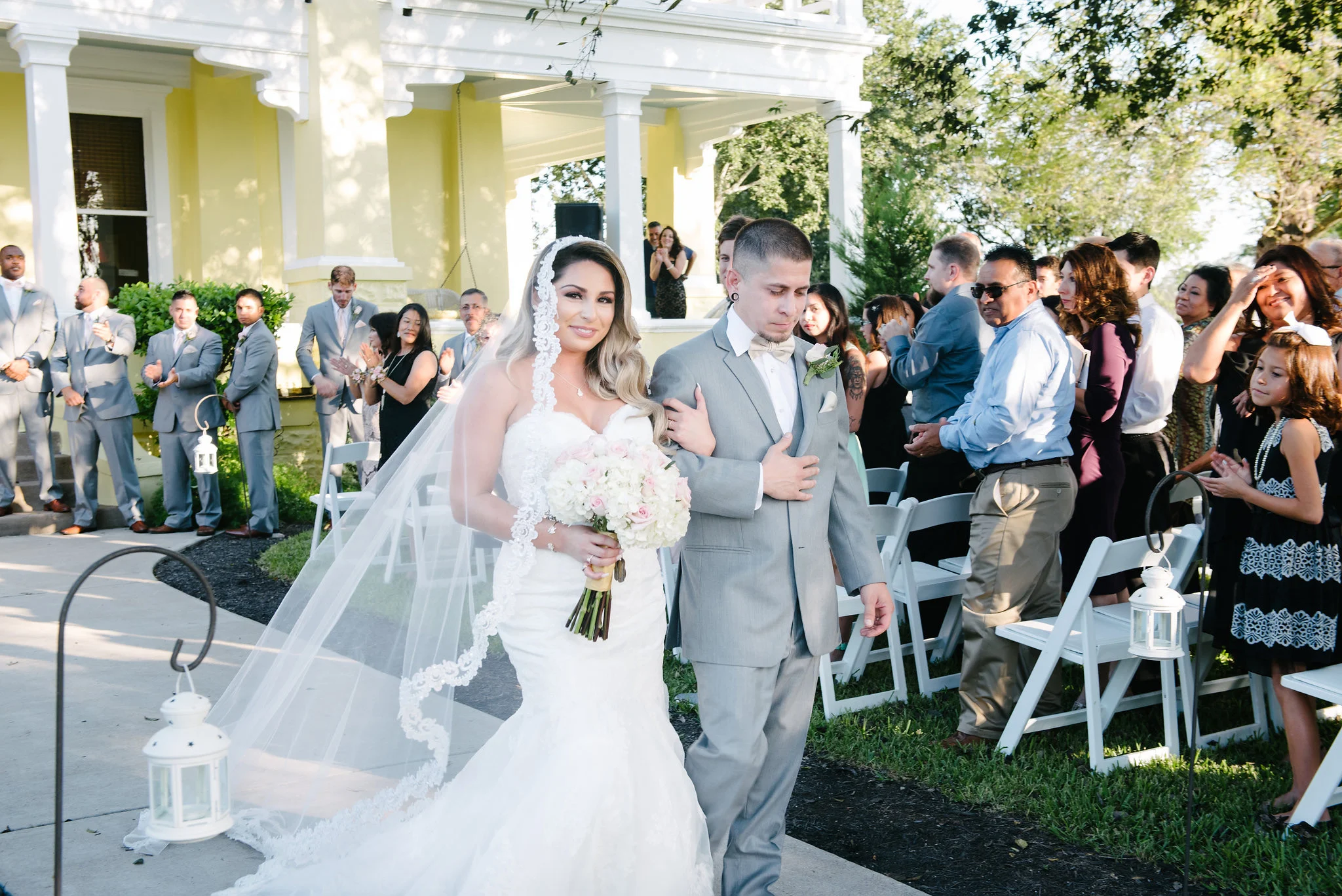 Mantilla Lace Veil by BlancaVeils.com