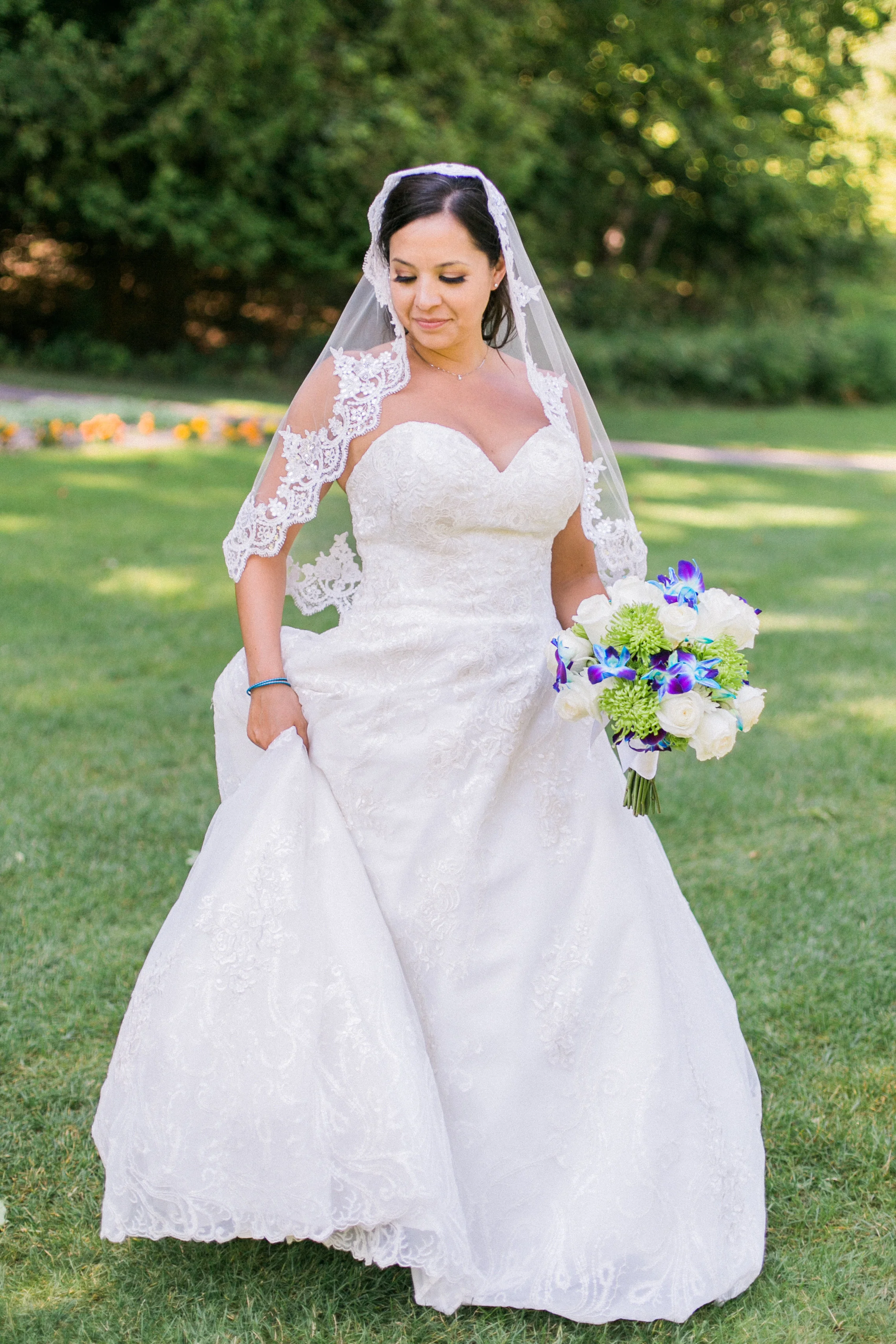 Mantilla Veil by BlancaVeils.com