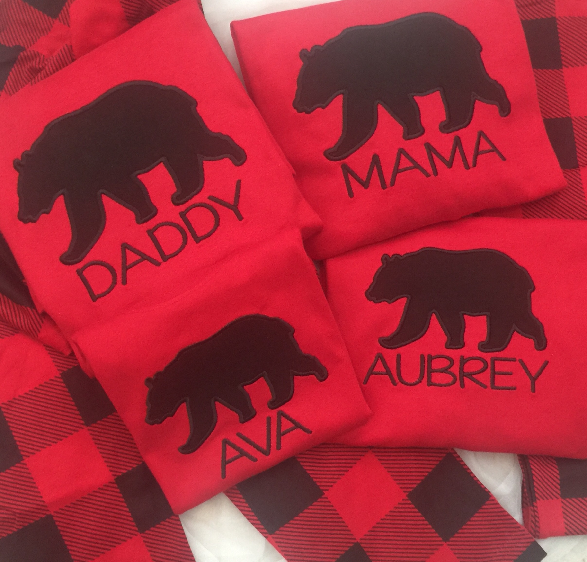 Buffalo Plaid Christmas Pajamas