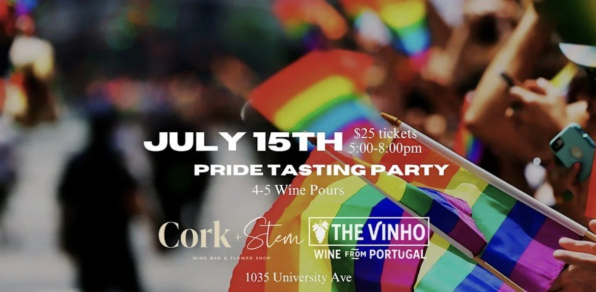 Cork &amp; Stem: Pride Tasting Party x The Vinho