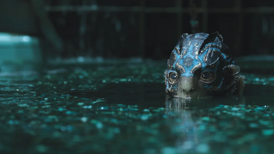 Screenshot from Guillermo del Toro's The Shape of Water.