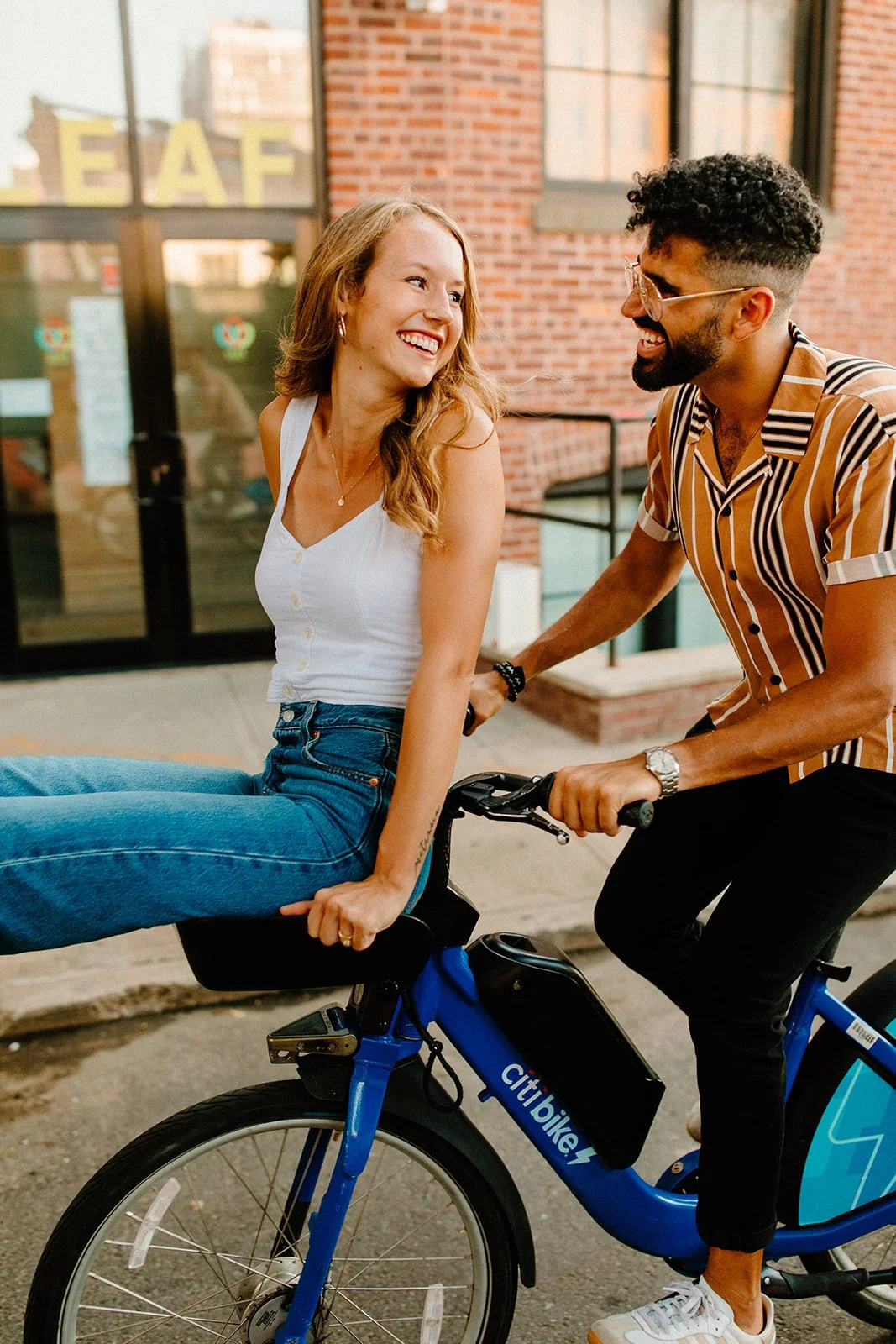 John + Caroline Engagement // Brooklyn, NY City Engagement 