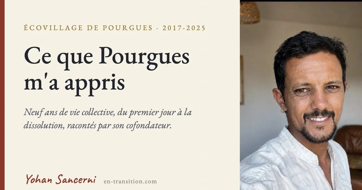 Ce que Pourgues m'a appris
