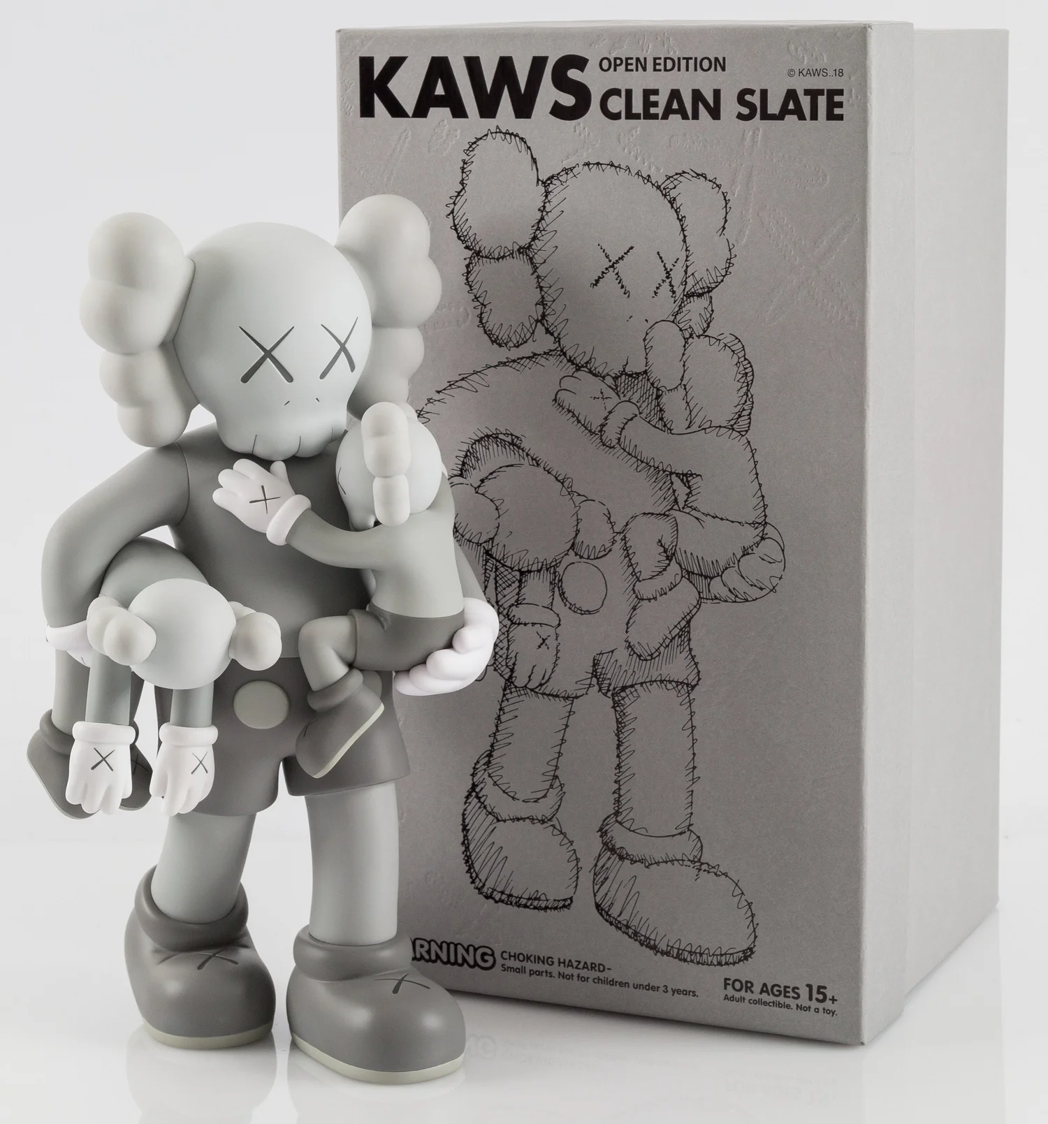 Clean Slate Companion (Grey) By KAWS — Comal County Rebels
