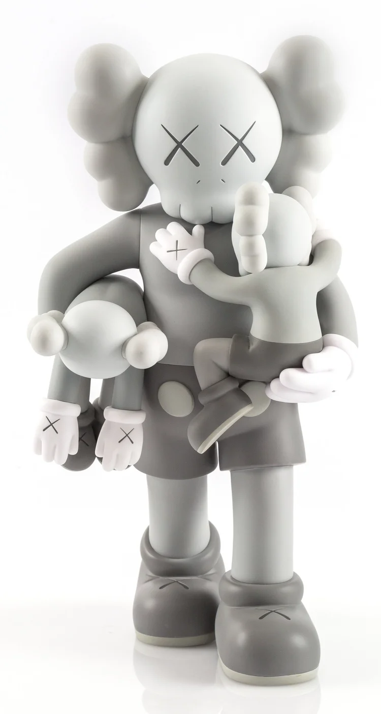 ポスター KAWS Skeleton Board Cutout Ornament Skeleton Board Cutout Ornament- Pink Giclee Print by Kaws