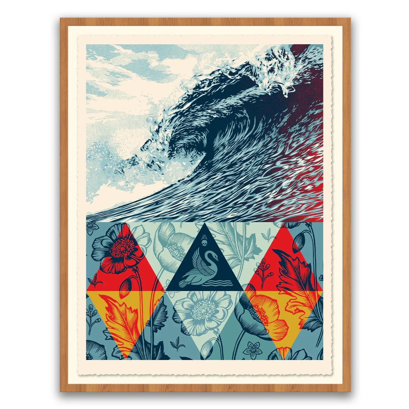 Wave of Distress By Shepard Fairey 18" x 24"