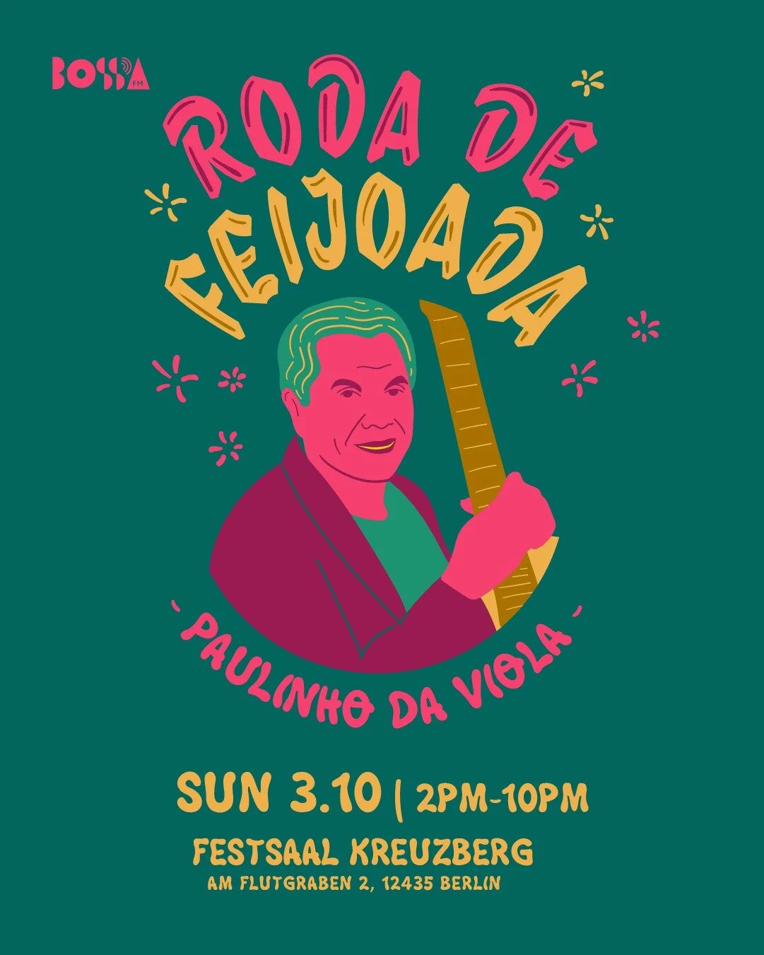 Roda de Feijoada - 5 November 2023 - Tickets - Berlin - Festsaal Kreuzberg  — BOSSA FM