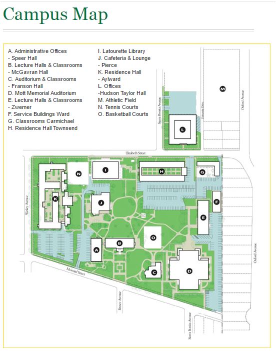 Campus Map Deac