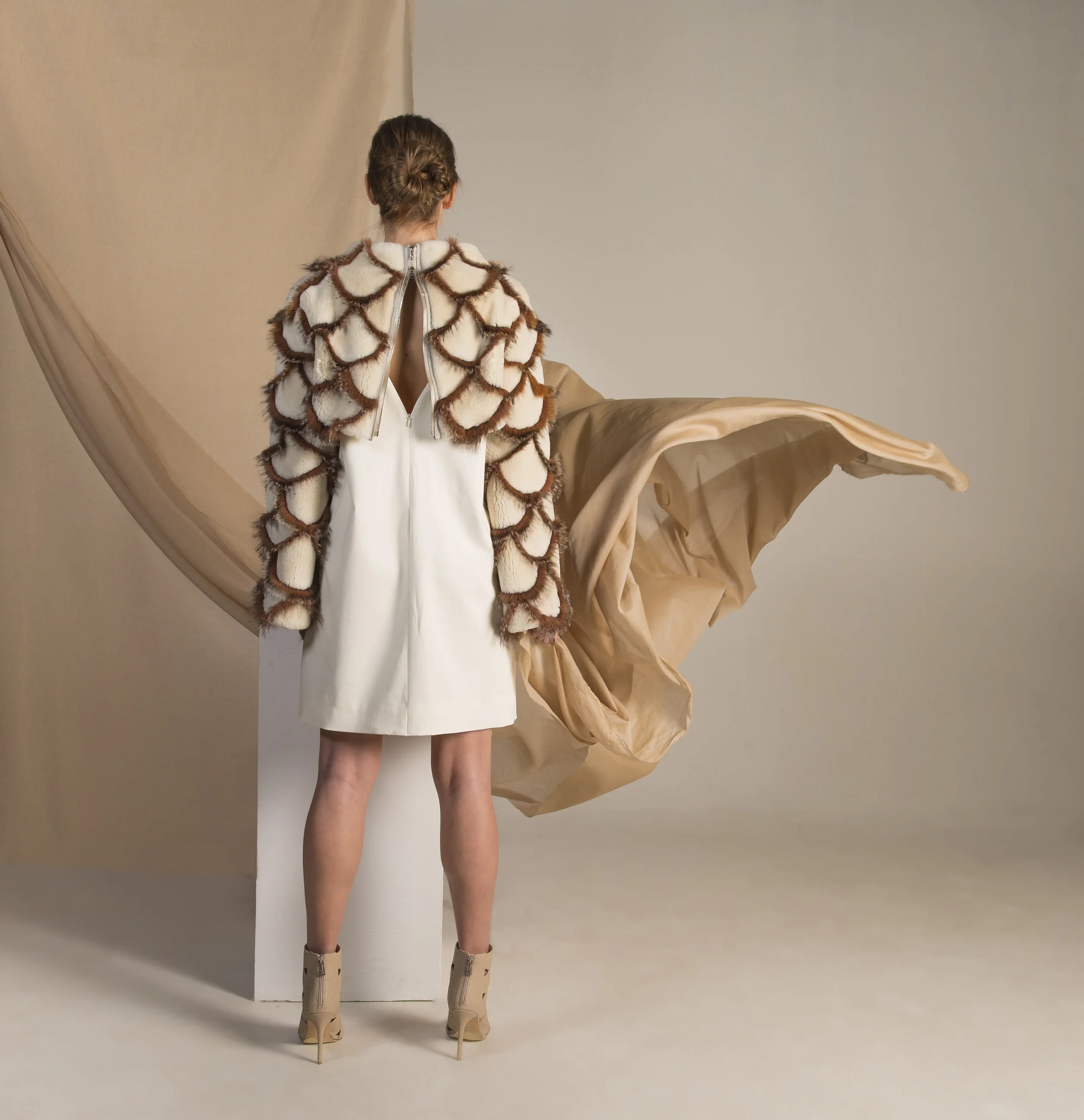 KELI DRESS + FEATHER MINI