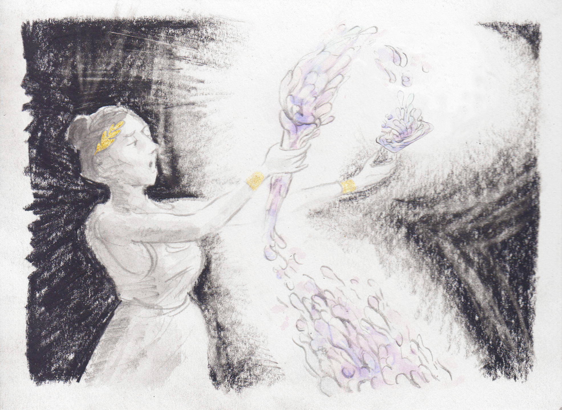 "..the torch turned to handheld device."