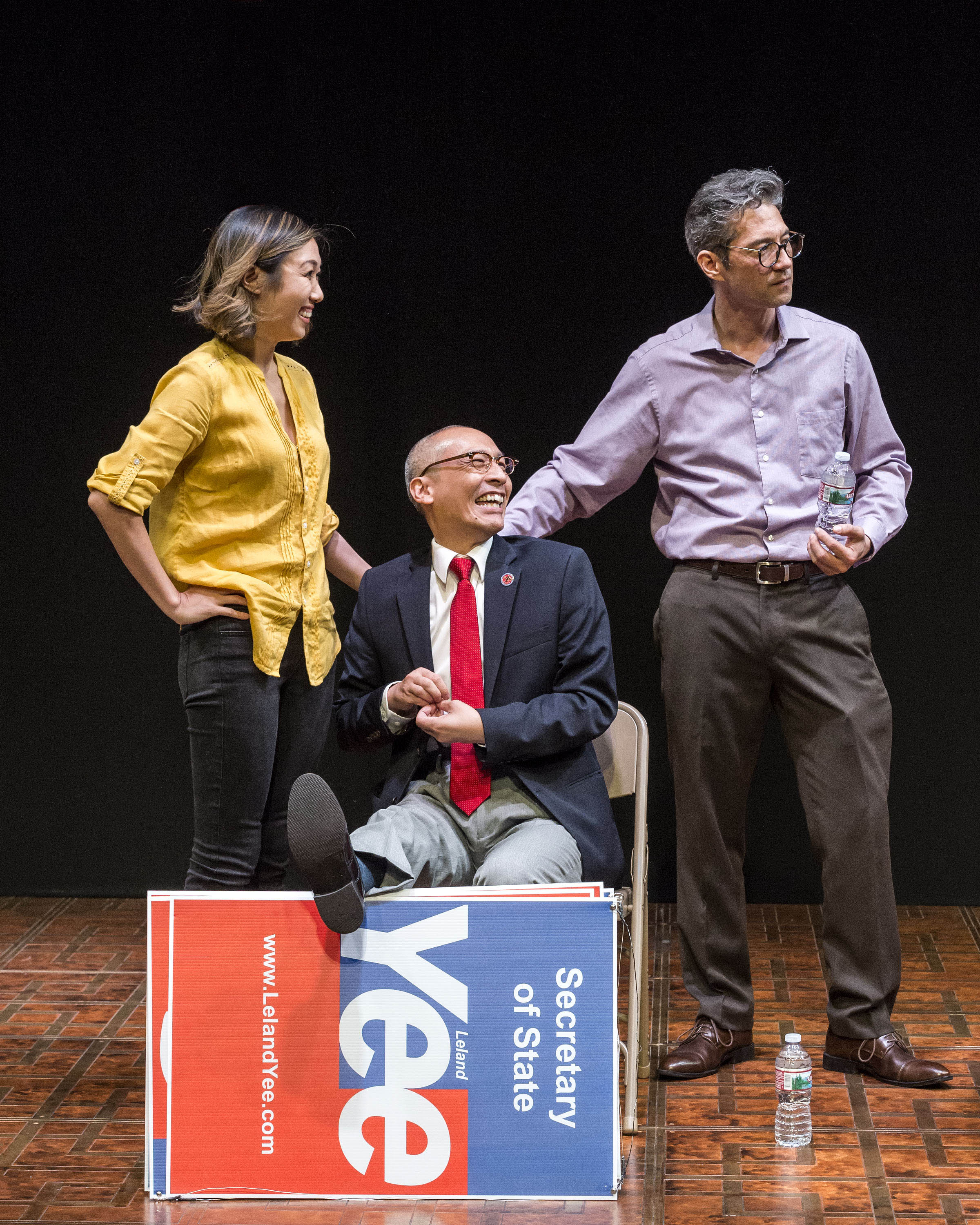 Angela Lin, Francis Jue and Daniel Smith