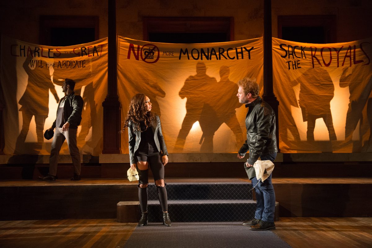 Dylan Saunders and Sarah Hollis as Harry and Jess. The Harry subplot really is quite fun. Although I wanted to have more respect for his character as an audience member. 