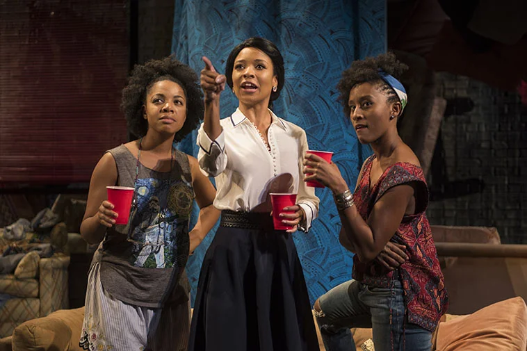 Nora Carroll, Leea Ayers and Celeste M. Cooper. Photo by Michael Brosilow