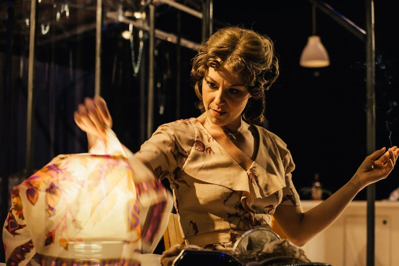 Jaimi Paige, as Blanche, photo by Jeff Lorch