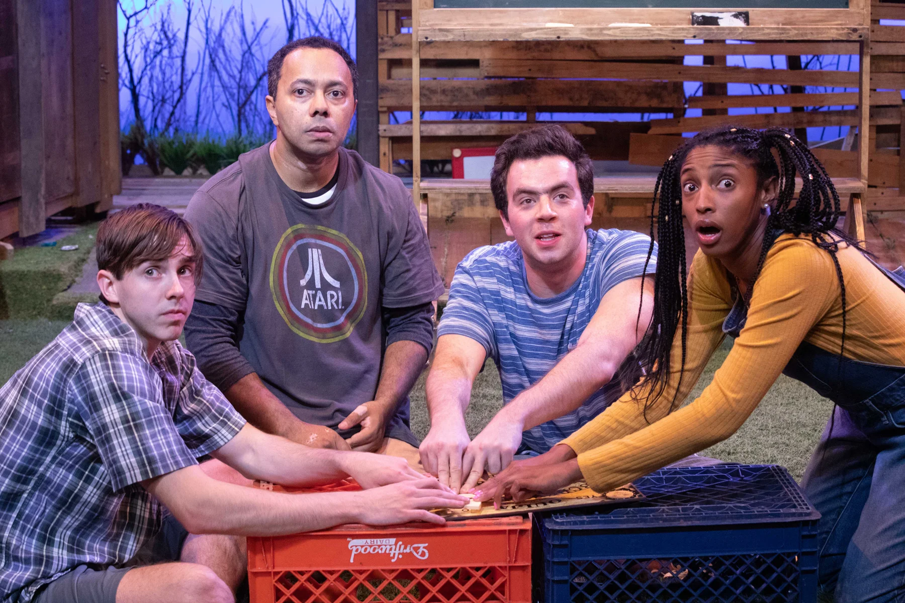 Kenney Selvey, Randolph Thompson, Ryan Brophy and Jasmine St. Clair