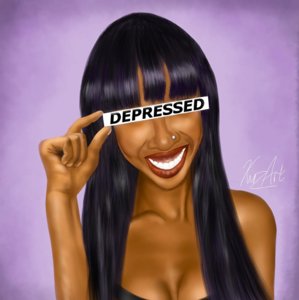 Artwork by Kirsty Latoya ( @kirzart on Instagram ). Kirsty's greeting cards are here .