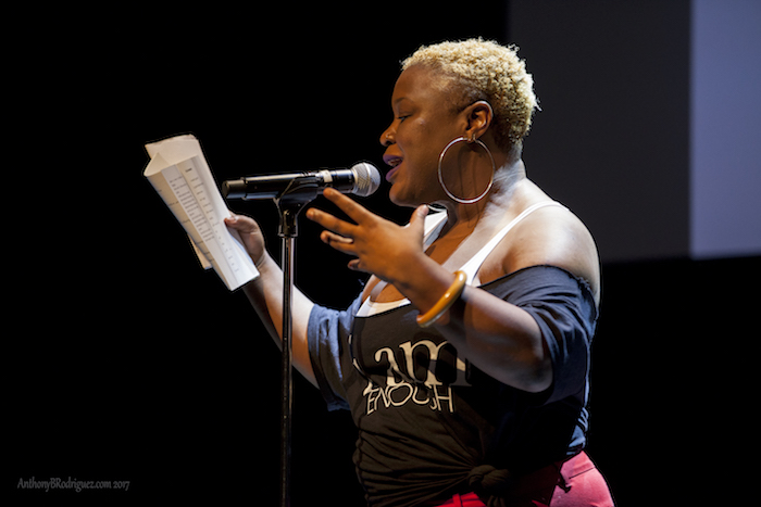 Alise at Get Some Joy: A Blackstravaganza for Mental Health Awareness @ The Schomburg Center, NYC