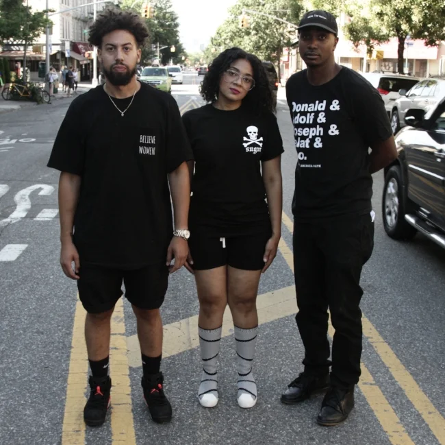 America Hates Us - Brandon "Busy" Rivera, Danielle Achong, Tareq Brown (L to R)