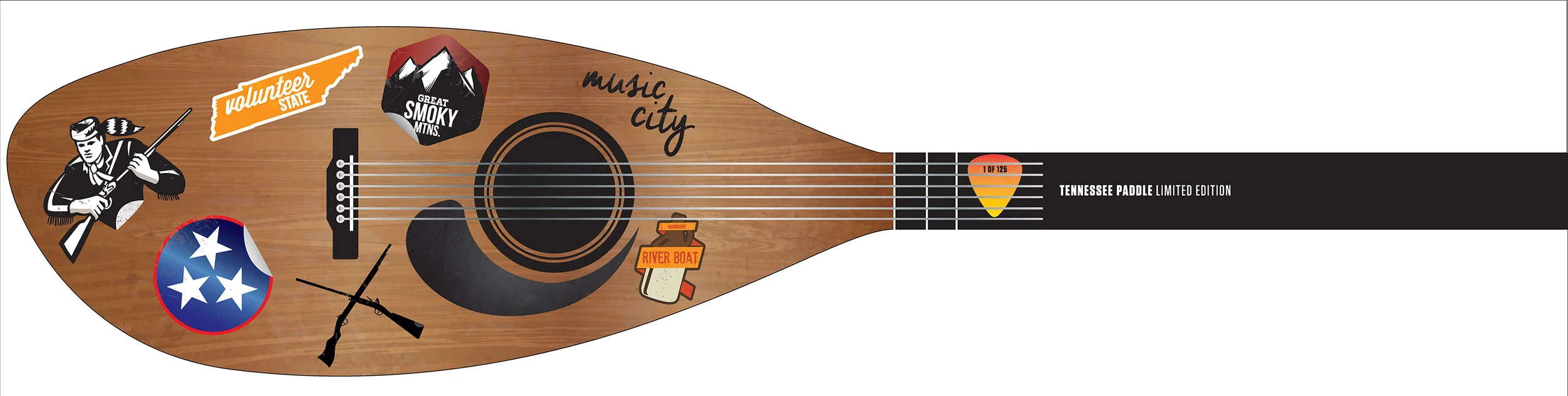 No Limits Tennessee Kayak Paddle