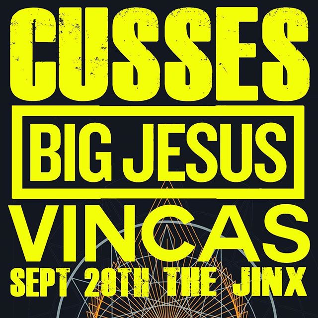 @cussesmusic @bigjesus @vincasband announced Savannah Ga! Sept 29th !! This show has Advanced tix in the Bio! #rock #atl #savannah #south